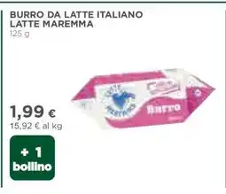 Coop BURRO DA LATTE ITALIANO LATTE MAREMMA offerta