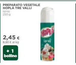 Coop PREPARATO VEGETALE HOPLA' TRE VALLI offerta