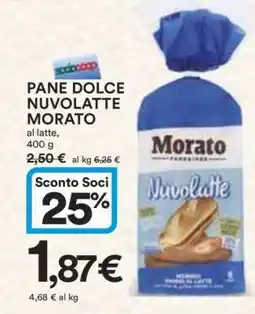 Coop PANE DOLCE NUVOLATTE MORATO offerta