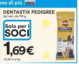 Coop Dentastix Pedigree offerta