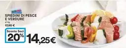 Coop SPIEDINI DI PESCE E VERDURE offerta