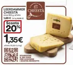 Coop LEERDAMMER CHEESTÀ offerta