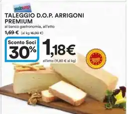 Coop Taleggio D.O.P. Arrigoni Premium offerta