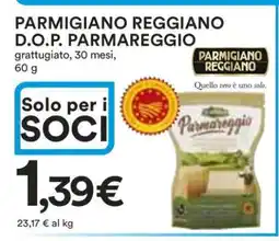 Coop PARMIGIANO REGGIANO D.O.P. PARMAREGGIO offerta