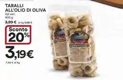 Coop TARALLI ALL'OLIO DI OLIVA offerta