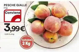 Coop PESCHE GIALLE offerta