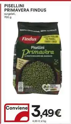 Coop Pisellini Primavera Findus offerta