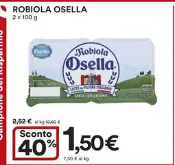 Coop Robiola Osella offerta