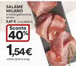 Coop Salame Milano offerta