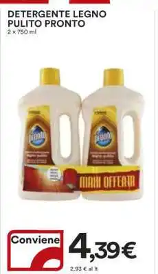 Coop DETERGENTE LEGNO PULITO PRONTO offerta