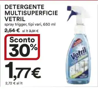 Coop Detergente Multisuperficie Vetril offerta