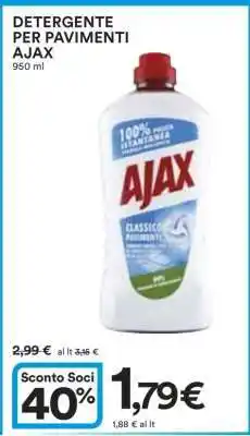 Coop Detergente per pavimenti Ajax offerta