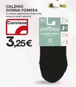 Coop CALZINO DONNA POMPEA offerta