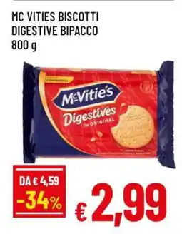 Famila MC VITIES BISCOTTI DIGESTIVE BIPACCO offerta