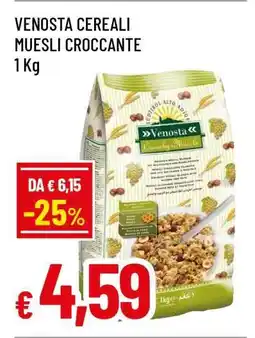 Famila VENOSTA CEREALI MUESLI CROCCANTE offerta