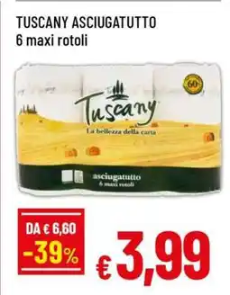 Famila TUSCANY ASCIUGATUTTO offerta