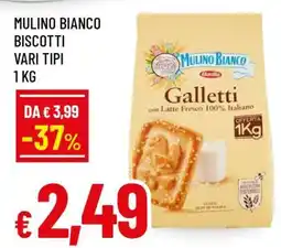 Famila MULINO BIANCO BISCOTTI VARI TIPI 1 KG offerta