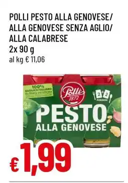 Famila POLLI PESTO ALLA GENOVESE/ALLA GENOVESE SENZA AGLIO/ALLA CALABRESE offerta