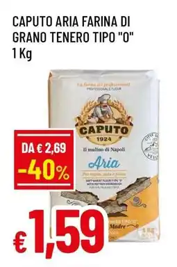 Famila CAPUTO ARIA FARINA DI GRANO TENERO TIPO O 1 Kg offerta