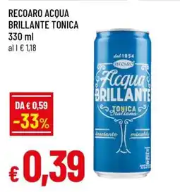 Famila RECOARO ACQUA BRILLANTE TONICA offerta
