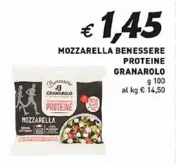 Coal Granarolo mozzarella benessere proteine offerta