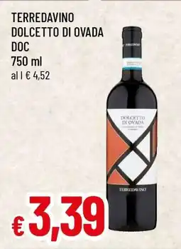 Famila TERREDAVINO DOLCETTO DI OVADA DOC offerta