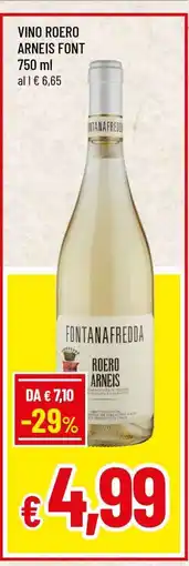 Famila Vino Roero Arneis Font offerta