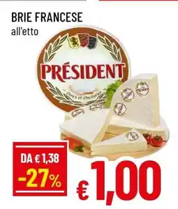 Famila BRIE FRANCESE offerta