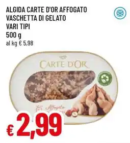 Famila ALGIDA Carte d'Or Affogato offerta
