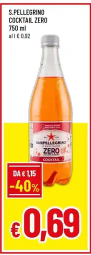 Famila S.PELLEGRINO COCKTAIL ZERO offerta