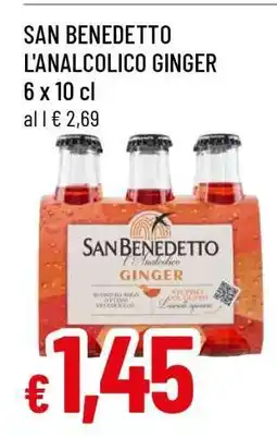 Famila SAN BENEDETTO L'ANALCOLICO GINGER offerta