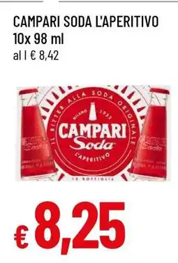 Famila CAMPARI SODA L'APERITIVO offerta