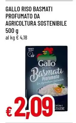 Famila Gallo Riso Basmati Profumato da Agricoltura Sostenibile offerta