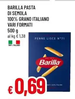 Famila BARILLA PASTA DI SEMOLA offerta