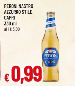 Famila Peroni Nastro Azzurro 'Stile Capri' offerta