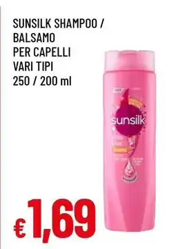 Famila Sunsilk Shampoo/Balsamo offerta