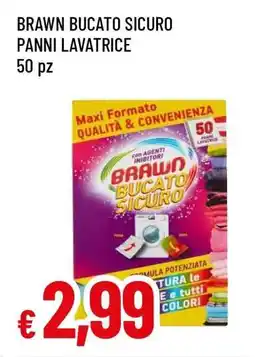 Famila BRAWN BUCATO SICURO PANNI LAVATRICE offerta
