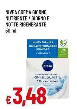 Famila NIVEA CREMA GIORNO NUTRIENTE / GIORNO E NOTTE RIGENERANTE offerta
