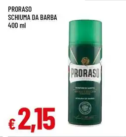 Famila PRORASO SCHIUMA DA BARBA offerta