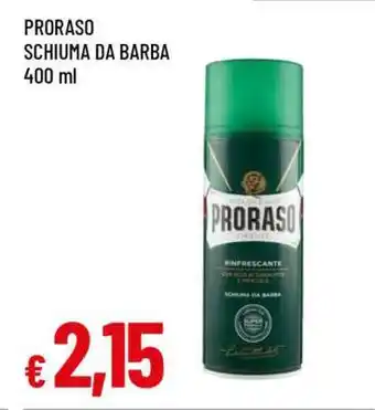 Famila PRORASO SCHIUMA DA BARBA offerta