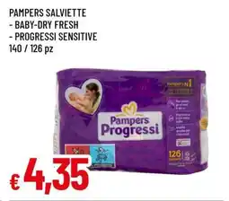 Famila Pampers Salviette offerta