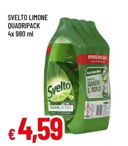 Famila Svelto Limone Quadripack offerta
