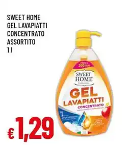 Famila SWEET HOME GEL LAVAPIATTI CONCENTRATO ASSORTITO 1l offerta