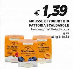Coal Fattoria scaldasole mousse di yogurt bio offerta