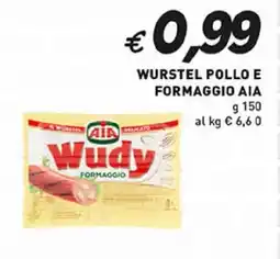 Coal Aia wurstel pollo e formaggio offerta