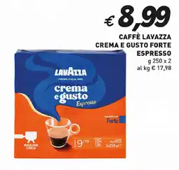 Coal Caffè lavazza crema e gusto forte espresso offerta