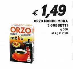 Coal Orzo mondo moka 3 gobbetti offerta