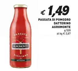 Coal Agromonte passata di pomodro datterino offerta