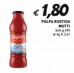 Coal Mutti polpa rustica offerta