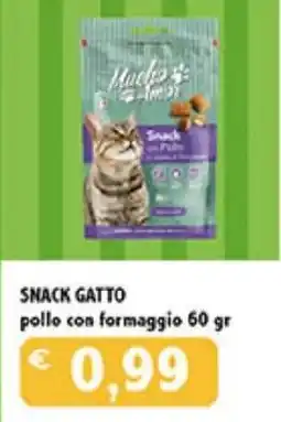 Coal SNACK GATTO pollo con formaggio offerta